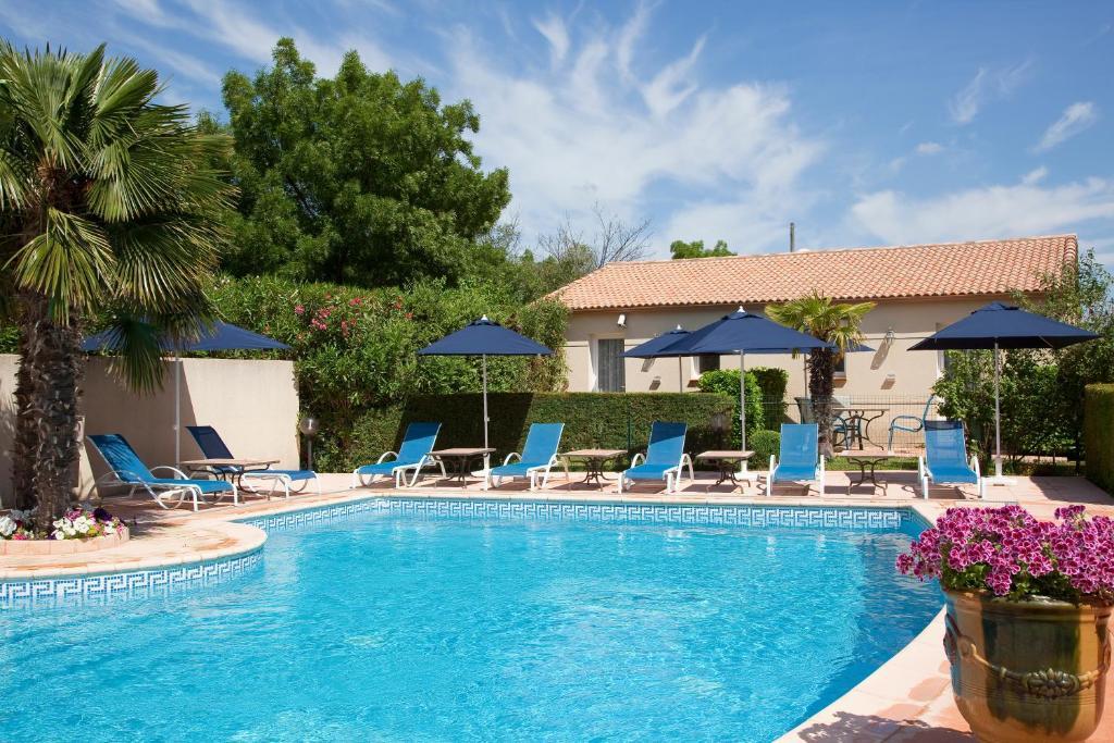 Top Motel Istres Eksteriør bilde